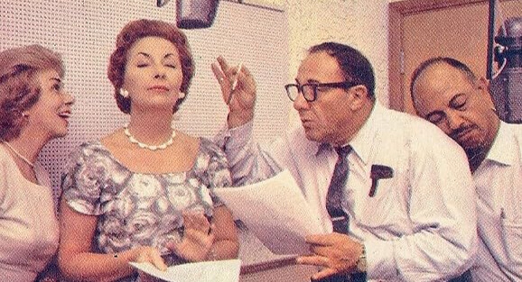 Jean Vander Pyl as Wilma Flintstone in "The Flintstones" and Rosie the Robot on "The Jetsons"