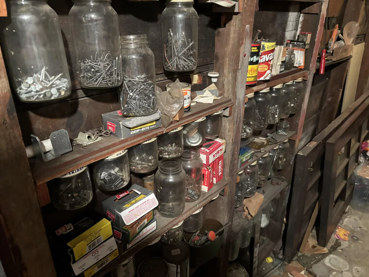 Coffee Cans Full of Screws