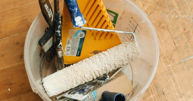 Plastic Buckets of Junk