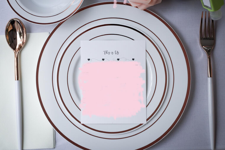 Avoid Disposable Wedding Plates and Utensils