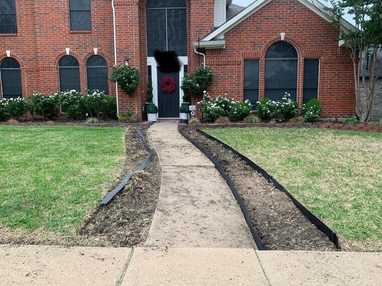 You Are Not Edging Along Walkways