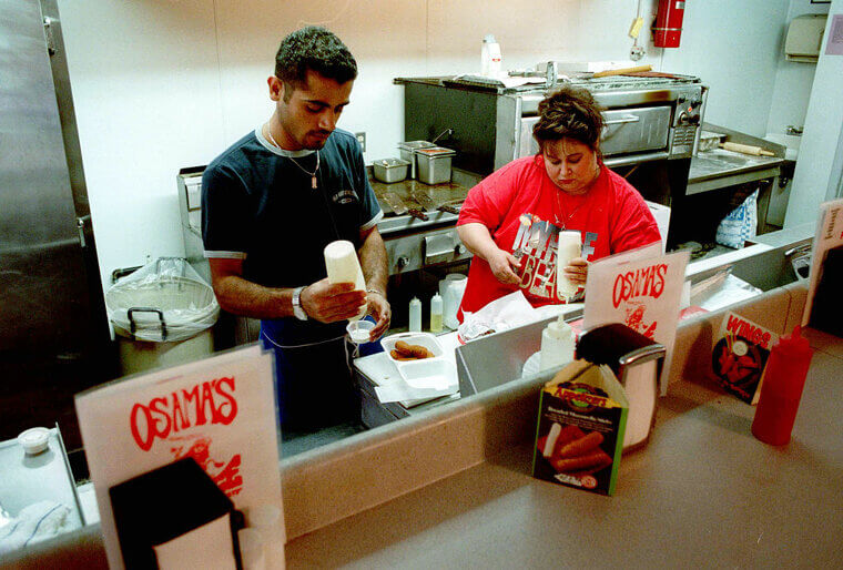 The Chefs Prepare the Ingredients Before Shooting Starts