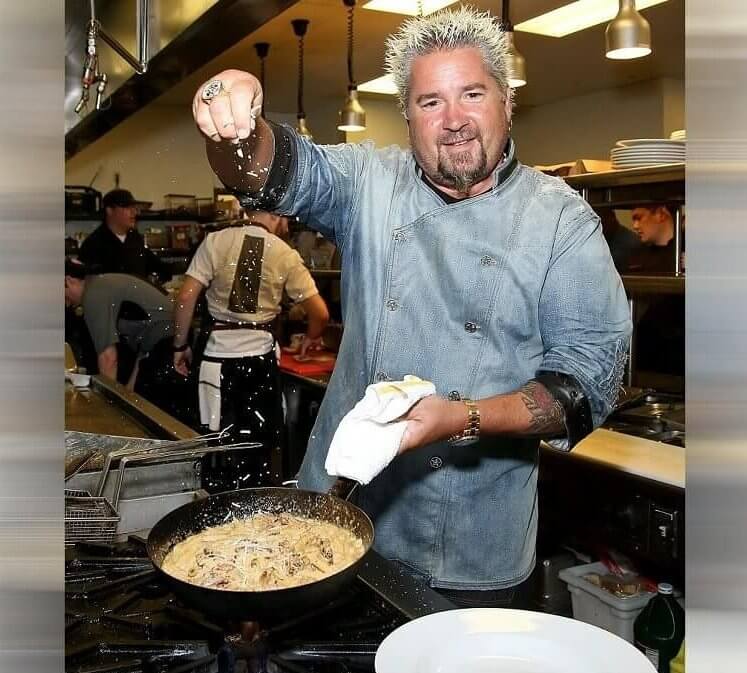 The Crew Films the Food the Day Before Guy Arrives