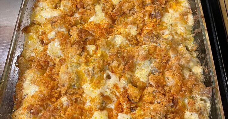 Baked Cheesy Potato Casserole