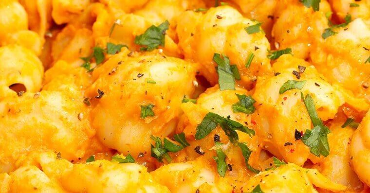 Creamy Pumpkin Pasta Bake