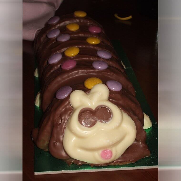 Colin the Caterpillar Cake