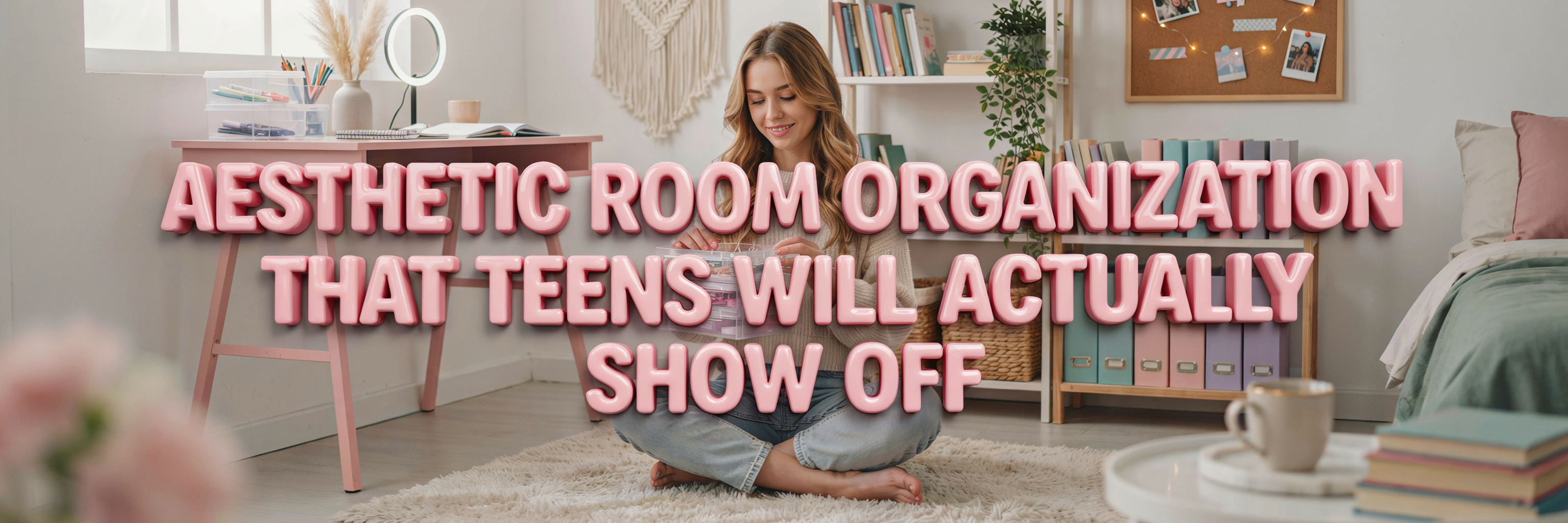 Aesthetic Room Organization That Teens Will Actually Show Off