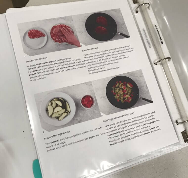 Make a Master Cooking Schedule