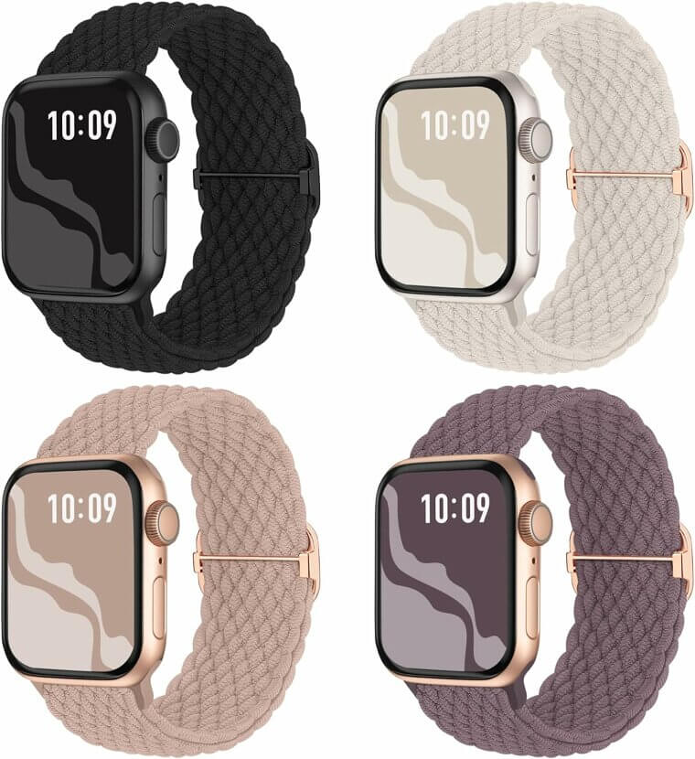 Braided Stretchy Loop for Apple Watch - Sporty Style for All - Enjoy 20% Off!