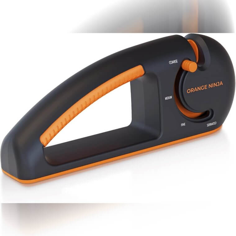 Revitalize Your Blades with Orange Ninja Sharpener Now 21% Off!
