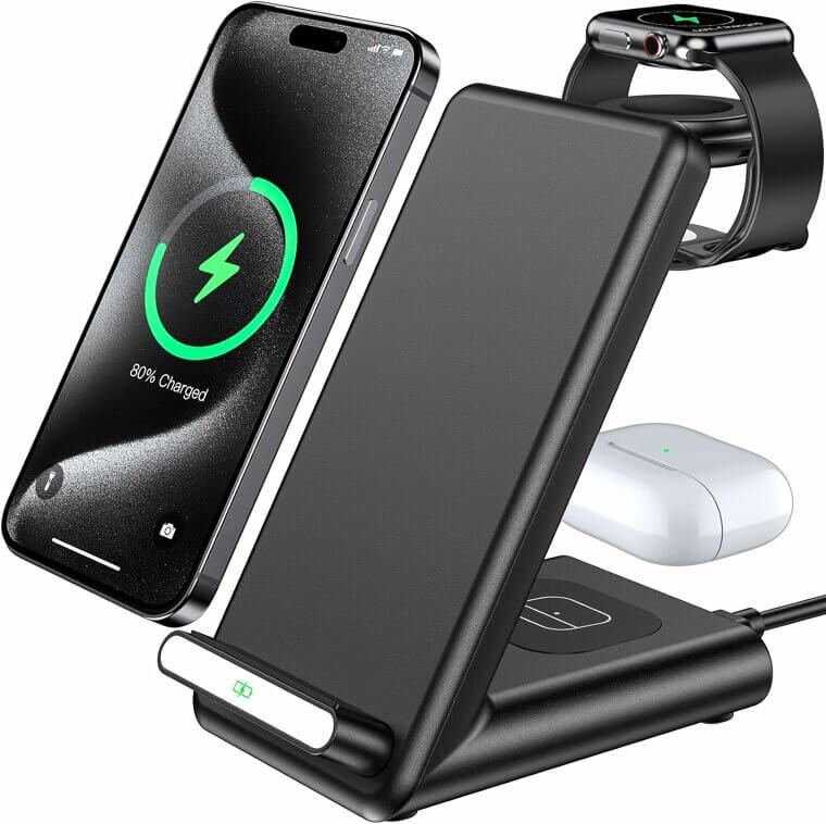 Revolutionary Wireless Charging Station for Apple Devices Enjoy 37% Off!