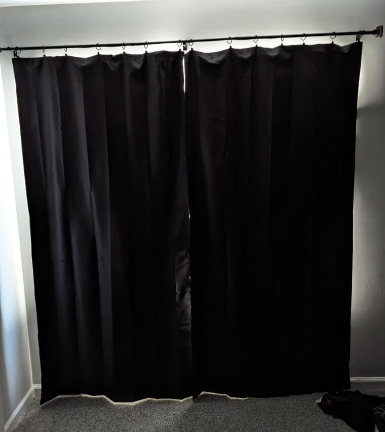 Install Extra Curtains