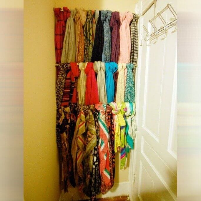 Organize Your Scarves