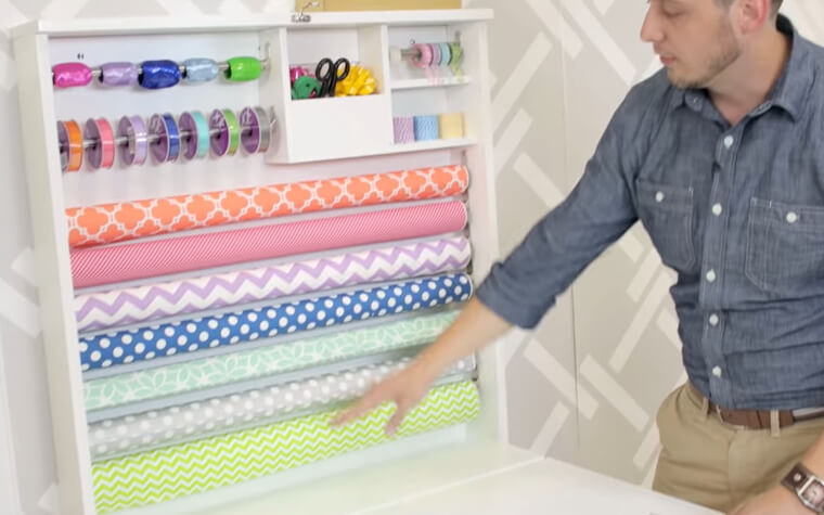 Make a Gift-Wrapping Station