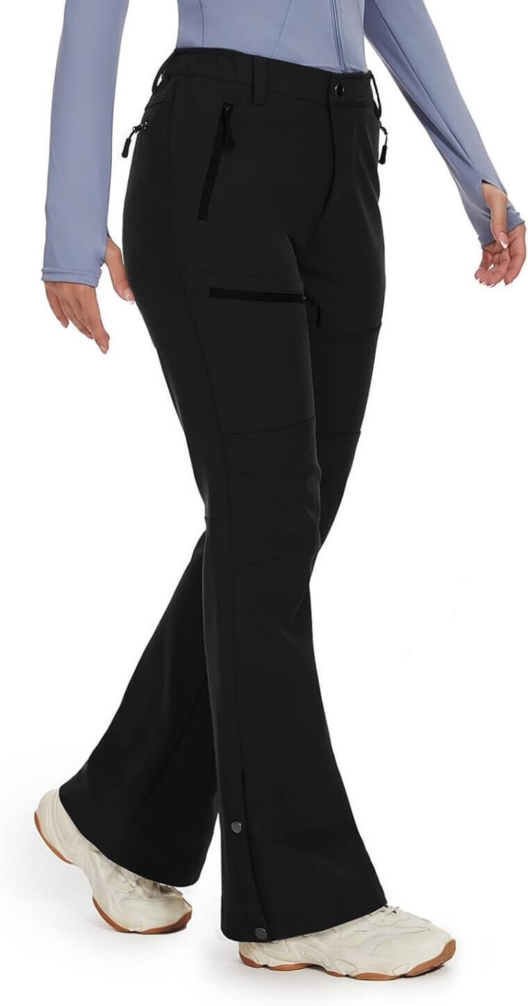 Cycorld Ski Pants - Women's Waterproof, Fleece-Lined Comfort for Outdoor Fun - Now 18% Off!