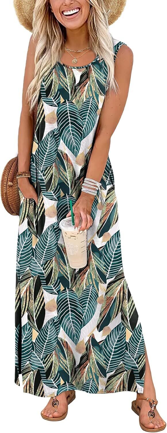 WIHOLL Maxi Dress - Perfect for Summer Adventures and Beach Days! - Enjoy 50% Off!