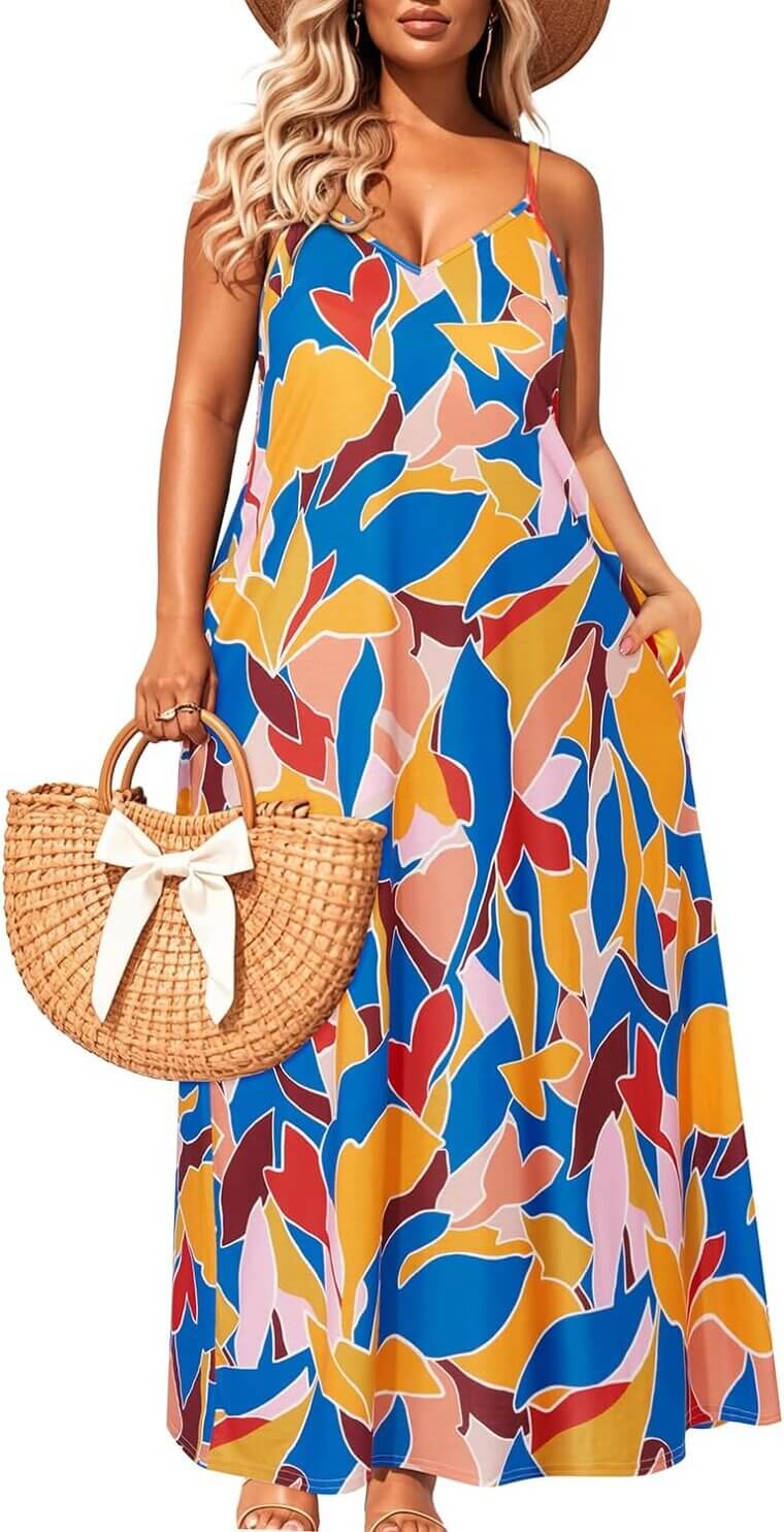 Pinup Fashion Maxi Dress - Chic Summer Style - Don’t Miss the 29% Discount!