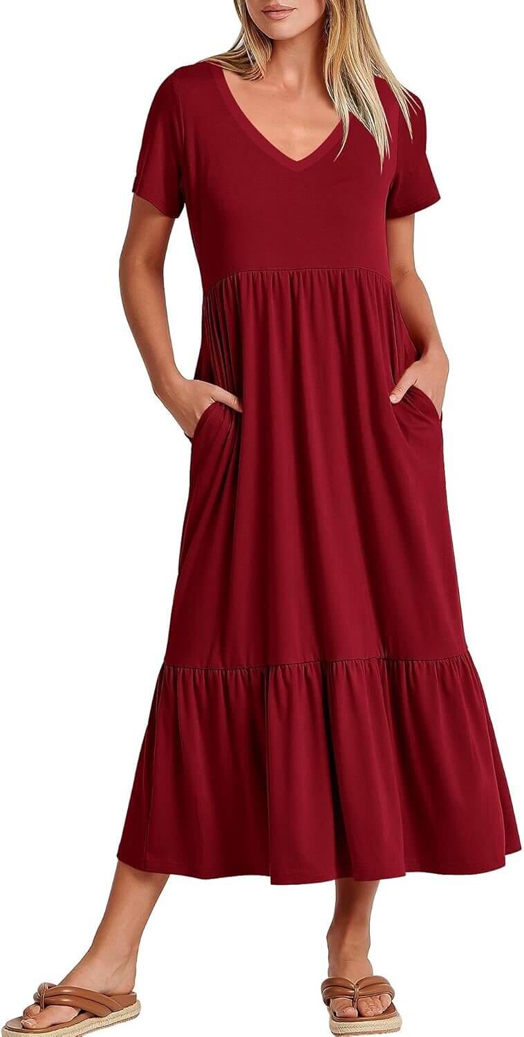 ANRABESS Maxi Dress - Perfect for Summer Fun - Now 39% Off!