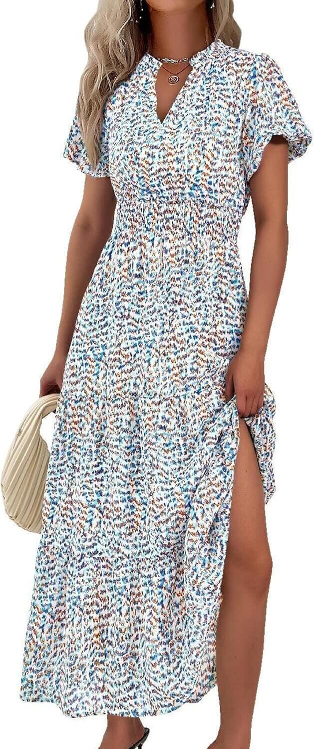 MASCOMODA Maxi Dress - Perfect for Summer Vibes! - Enjoy 5% Off!