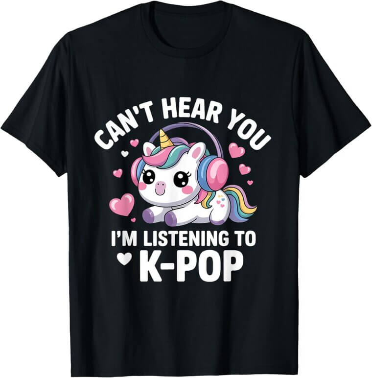K-Pop Lover T-Shirt - Perfect for Fans and Festivals 