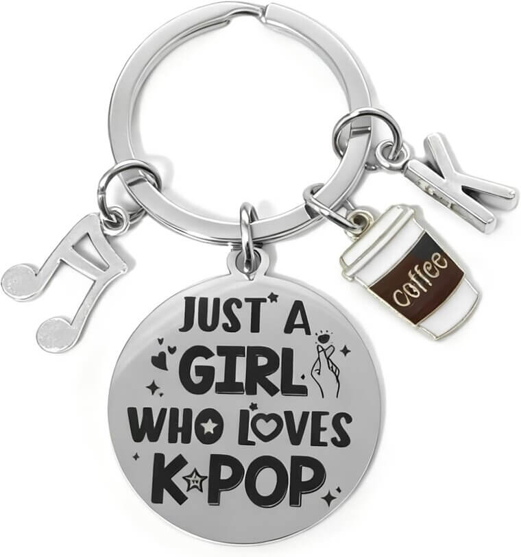 K-Pop Keychain - Perfect Gift for Music Lovers and Fans 