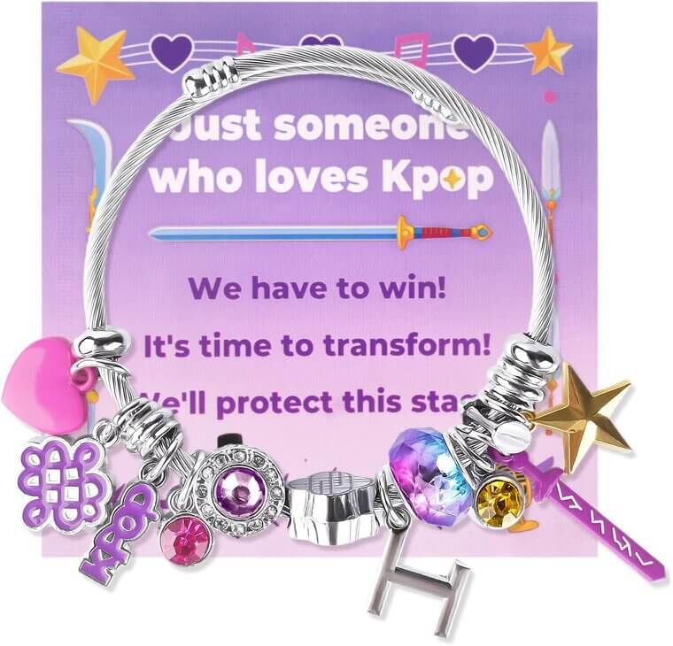 KPop Bracelet - Perfect Gift for Fans, Express Your Charm! - 22% Off!
