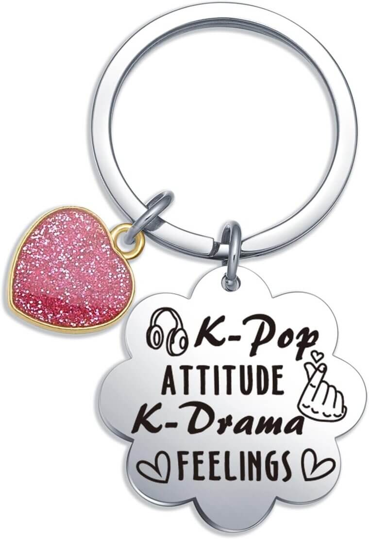 K-Drama Keychain - Perfect for K-Pop Fans & Gifts 