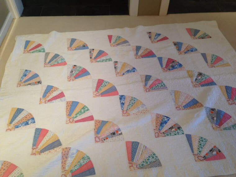 Vintage 1930s Easter Quilt - $295
