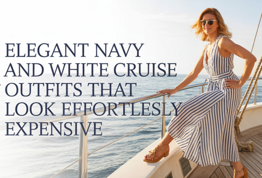 Navy & White Cruise Outfits: The “Always Expensive” Color Formula