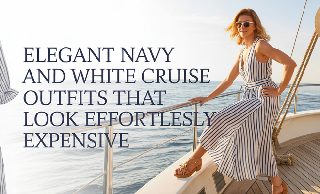 Navy & White Cruise Outfits: The “Always Expensive” Color Formula
