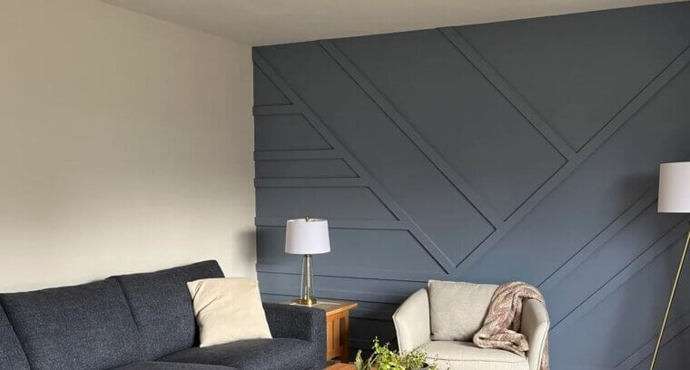 Geometric Accent Walls