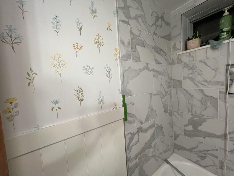 Wallpaper in Bathrooms