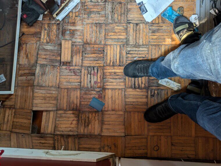 Damaged Flooring