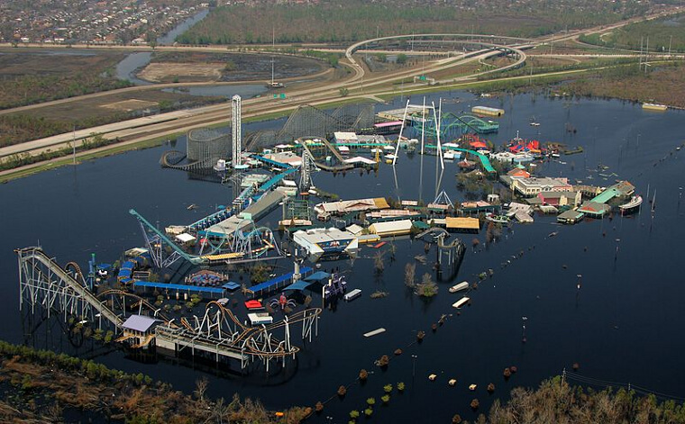 The Six Flags Theme Park