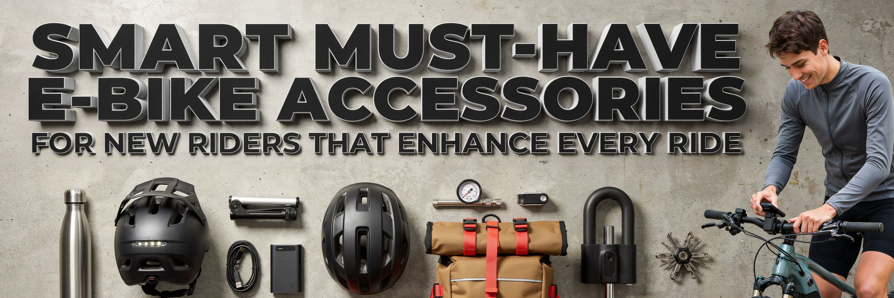 Must-Have E-Bike Accessories for New Riders