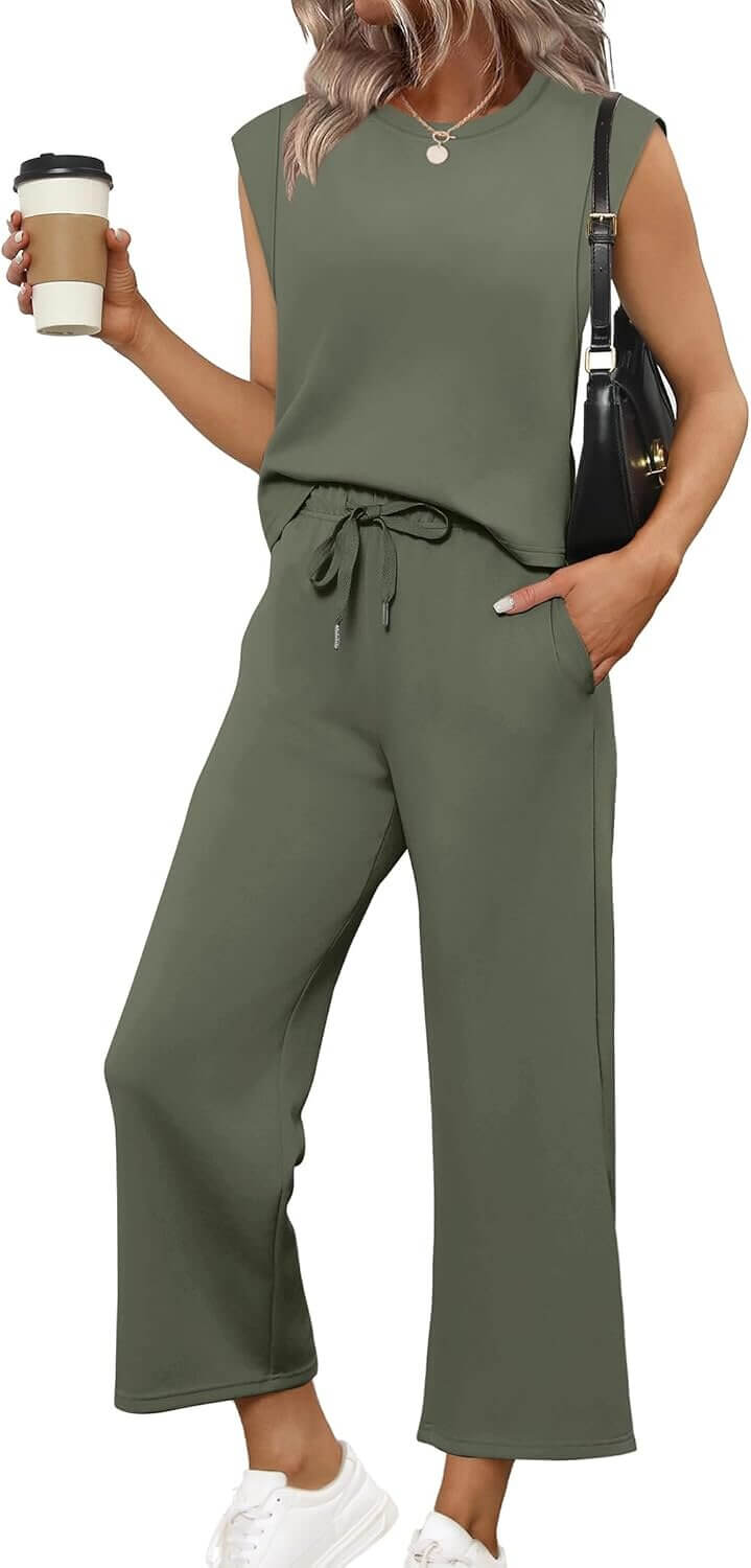 SAMPEEL Women's Lounge Sets - Perfect for Travel & Summer Fun 