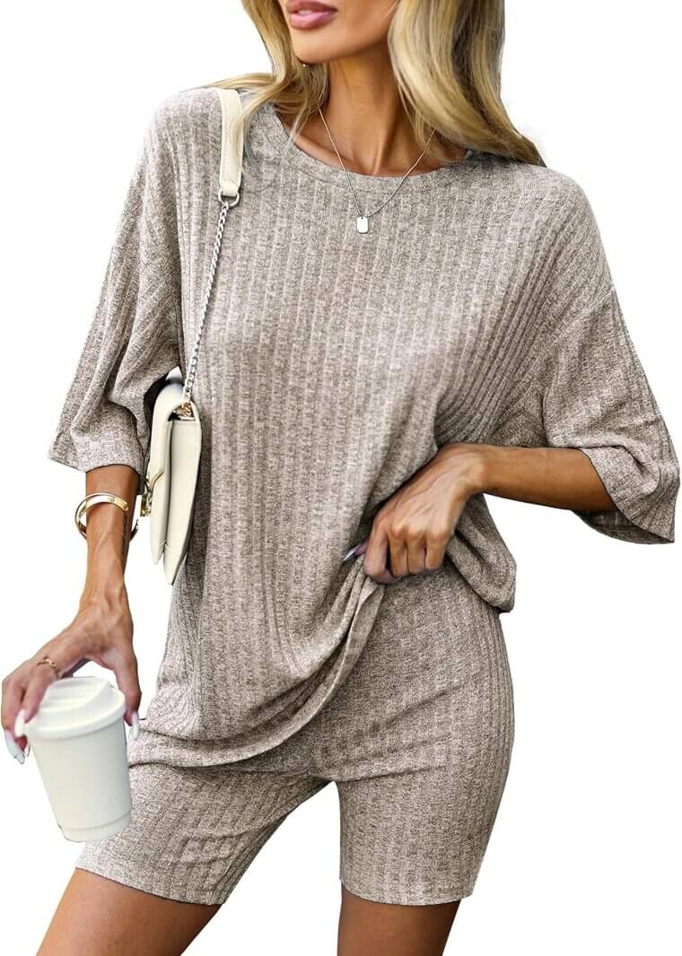 Ekouaer Lounge Set - Cozy & Stylish for Home or Out - 33% Off!