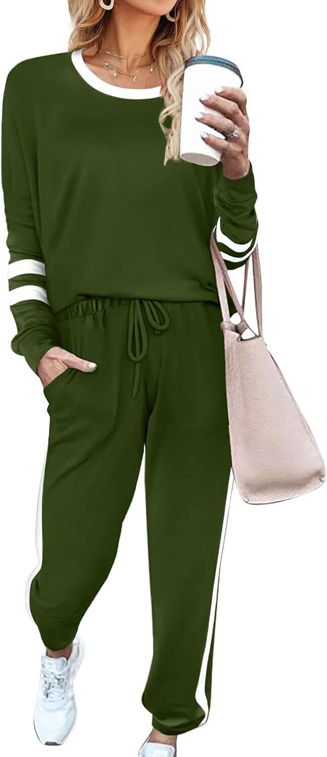 Aloodor Sweatsuit Set - Cozy & Stylish 2-Piece Outfit 