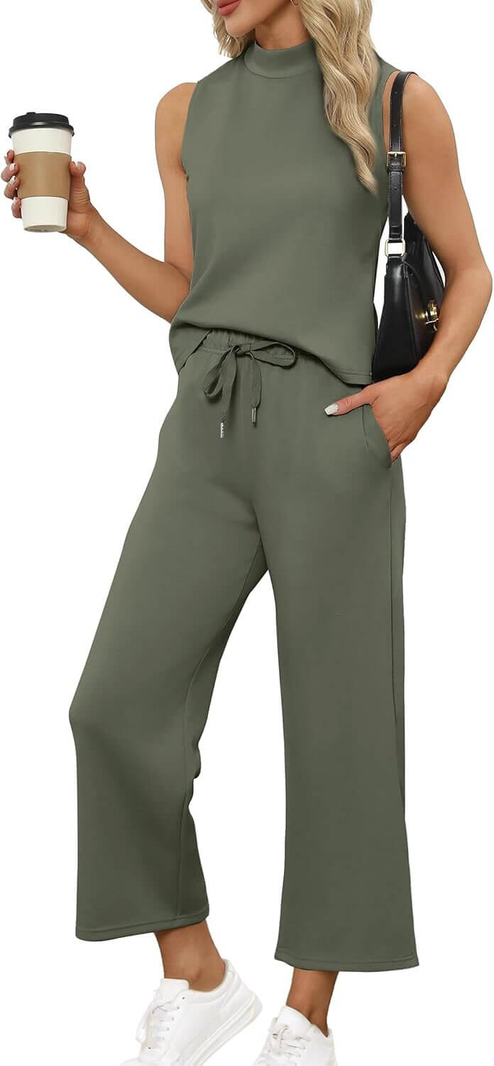 SAMPEEL Summer Lounge Set - Perfect for Travel & Relaxation - Don’t Miss the 20% Discount!