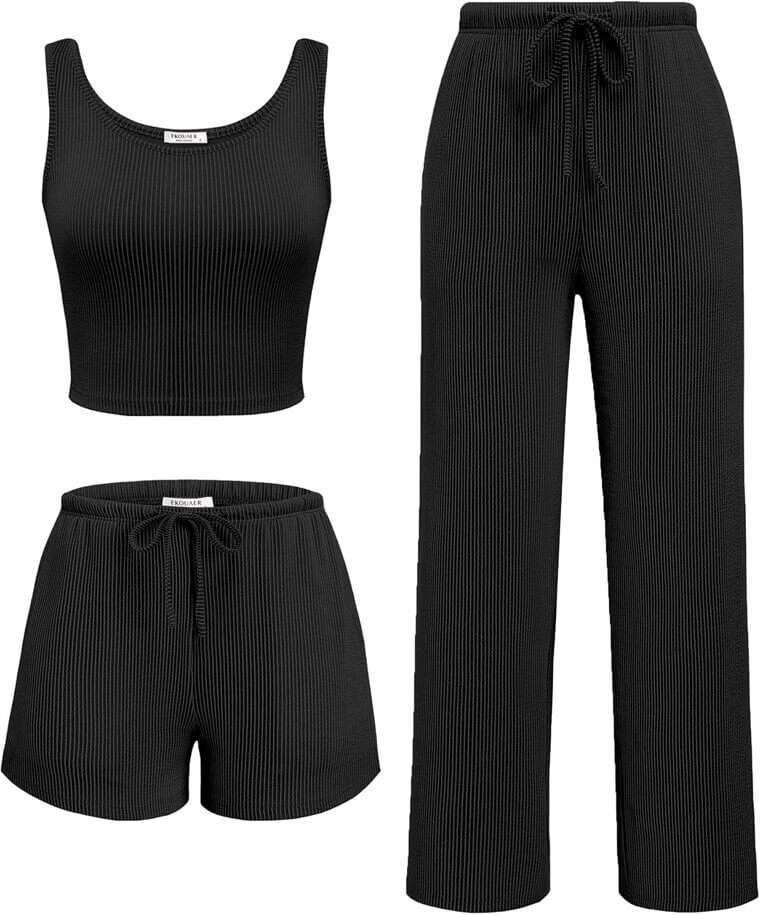 Ekouaer Lounge Set - Comfort Meets Style 