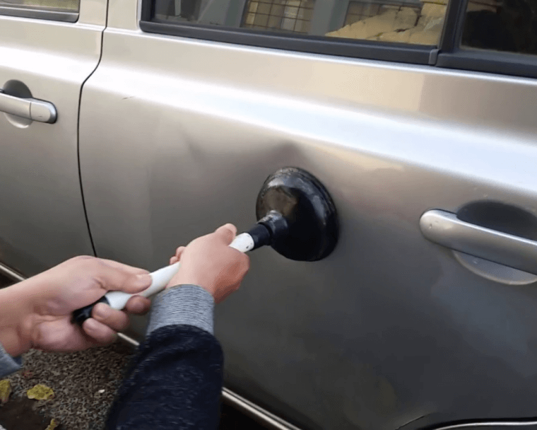 Pull Out Dents With This Bathroom Tool