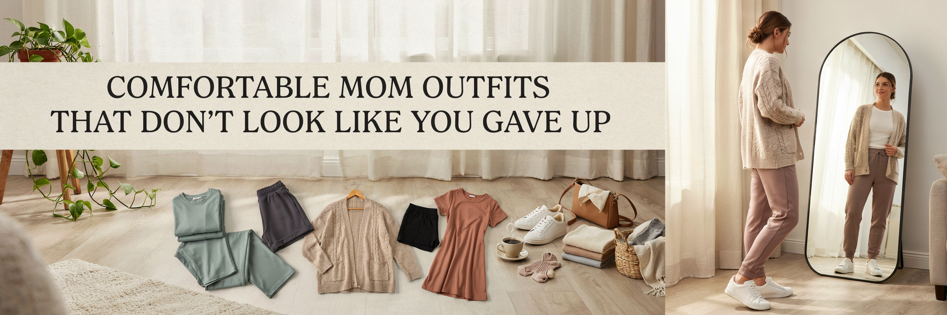 Comfortable Mom Outfits That Don't Look Like You Gave Up