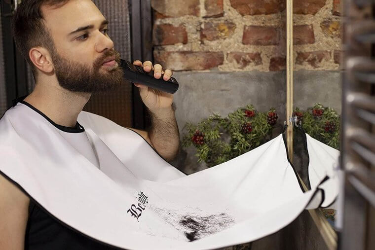 An Apron To Make Shaving Cleanup Easier
