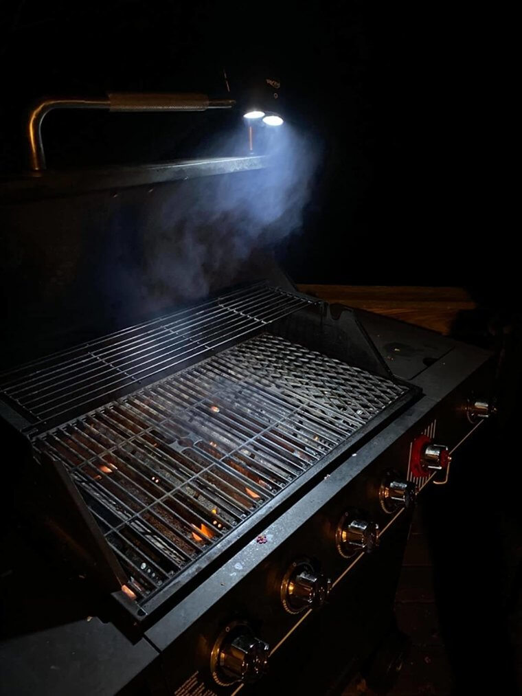 A Grill Light That Helps You Cook At Any Hour