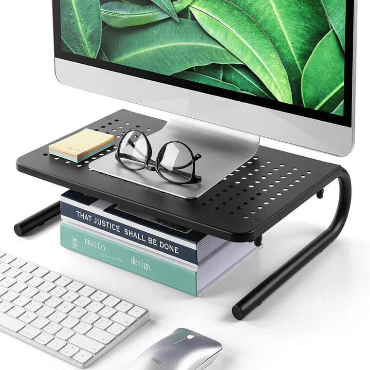 This Stand Frees Up Desk Space
