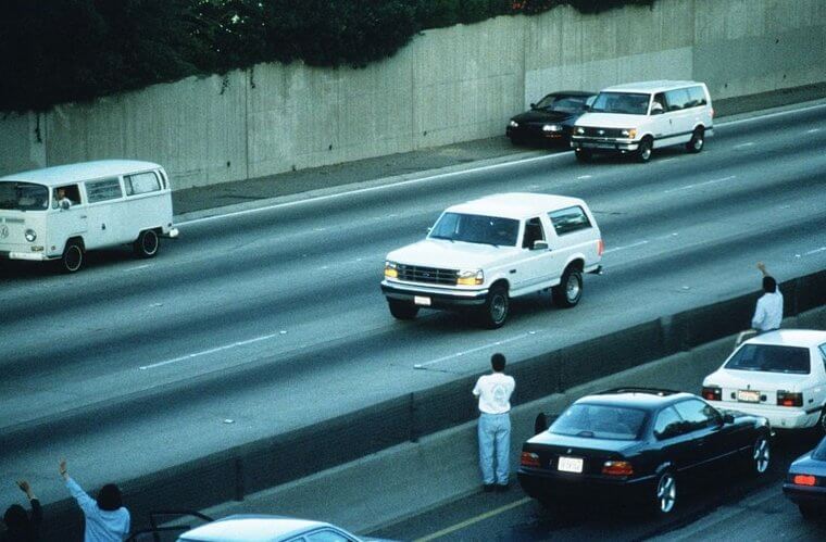 O. J. Simpson's Live Police Chase
