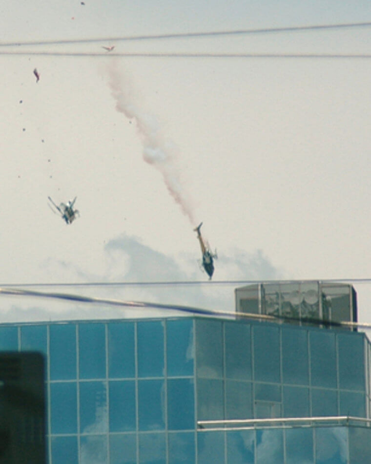 This Police Helicopter Crash Happened Live