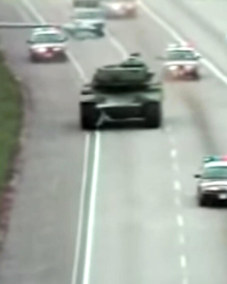 The Wrong Place to Drive an Army Tank