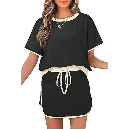 Versatile Skort Matching Set that Combines Sporty and Chic. 