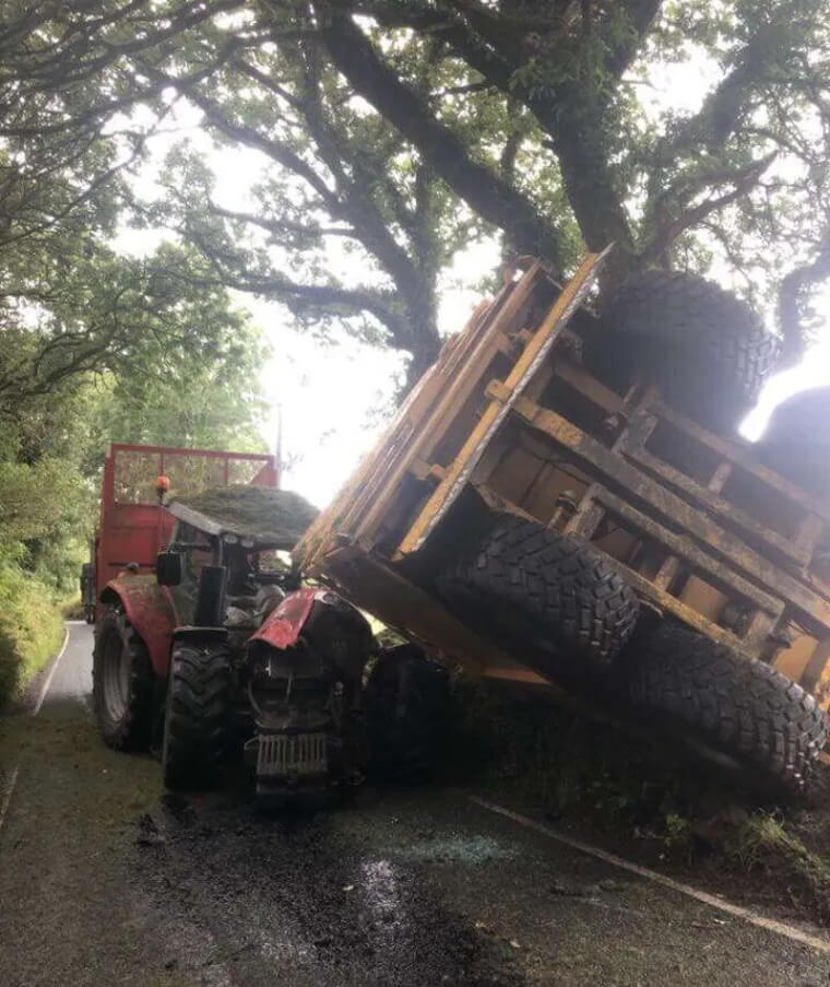 Tractor Pile-Up